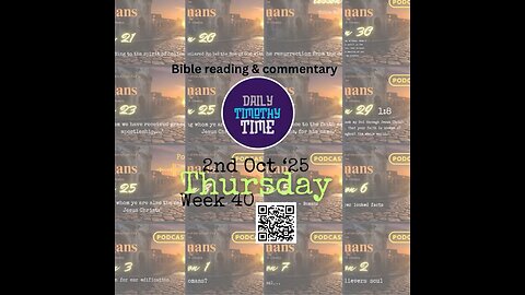 Bible Reading & Commentary • Thurs, 2 Oct 2025 • Mark 12:35-12:37