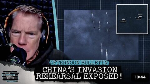 EXPOSED: China’s Taiwan Invasion Rehearsal Caught On Satellite