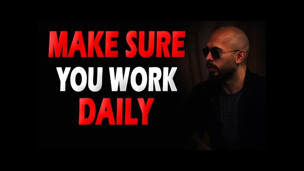 NOBODY CARES, WORK HARDER | Andrew Tate Motivation- Motivational Speech 2025