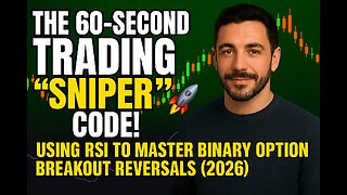 THE 60-SECOND TRADING "SNIPER" CODE! 🚀 Using RSI To Master Binary Option Breakout Reversals (2026)