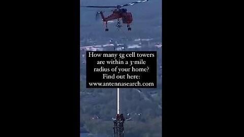 "Know thy enemy…" How man 5G cell towers within a 3 mi radius of your home?