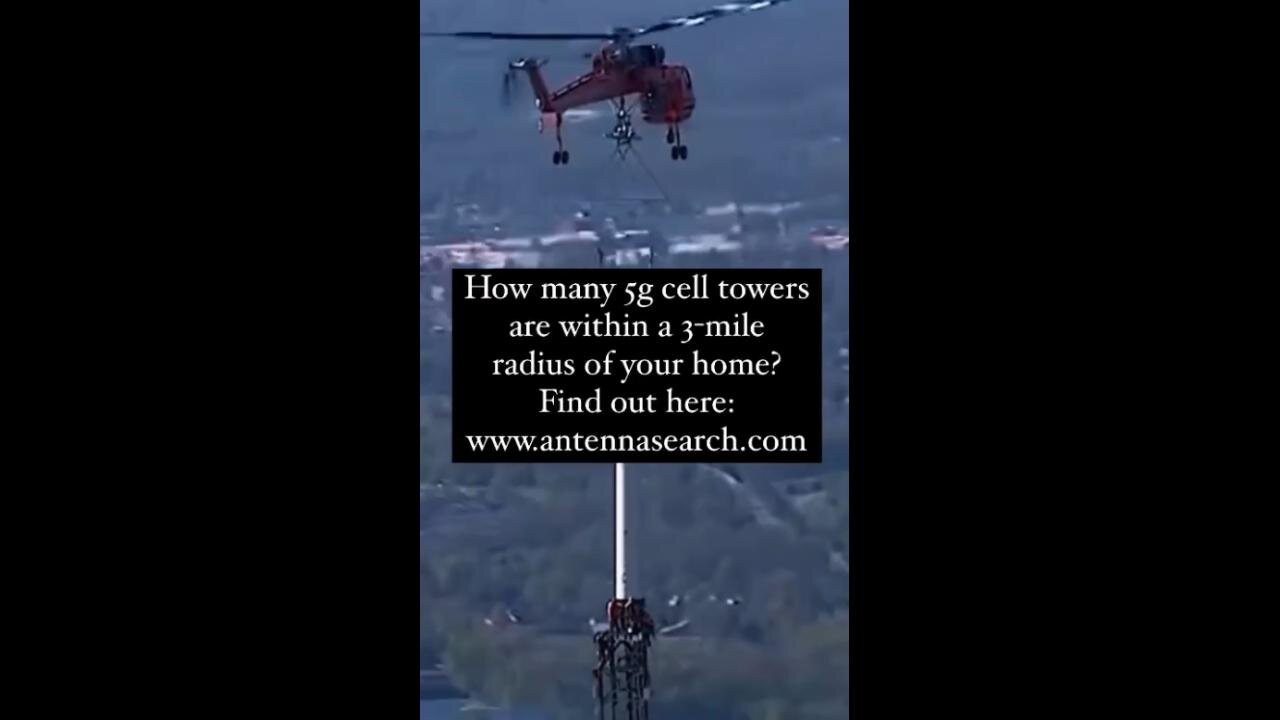 "Know thy enemy…" How man 5G cell towers within a 3 mi radius of your home?