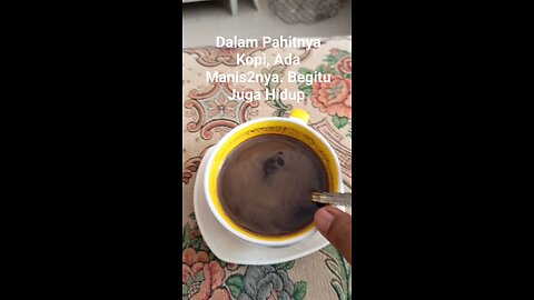 kopi hitam manis