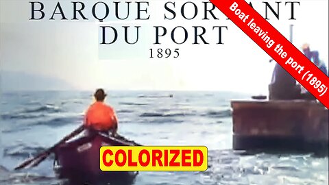 Barque sortant du port (1895) | Boat Leaving the Port | Short Movie