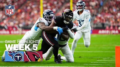 Wild Showdown in the Desert! Titans vs Cardinals Highlights Week 5