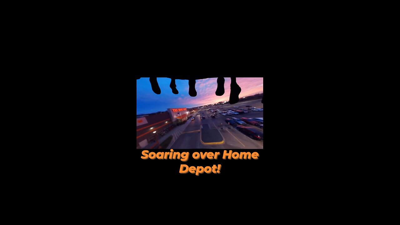 soaring over Home Depot!