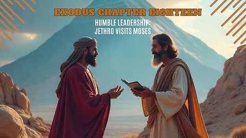 Exodus Chapter 18 Bible Study: Jethro Advises Moses