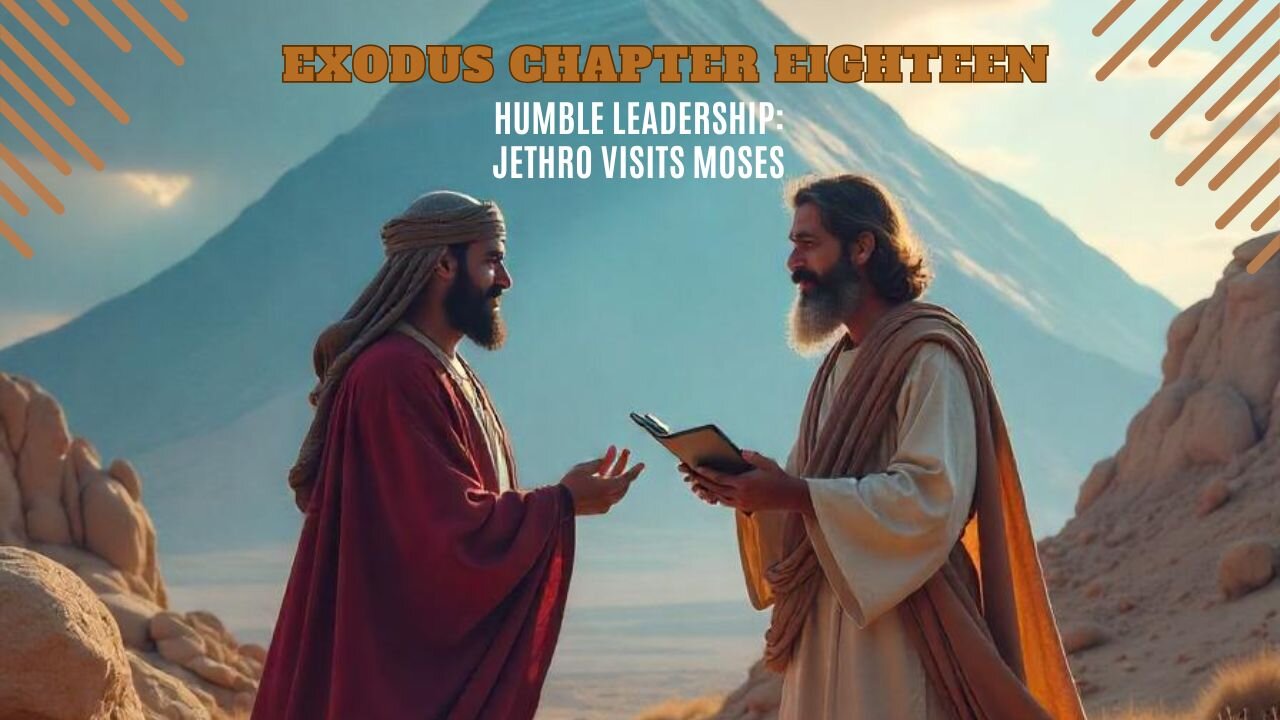 Exodus Chapter 18 Bible Study: Jethro Advises Moses