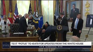 Someone Passed Out In The Oval Office During Trump's Drug Price Announcement