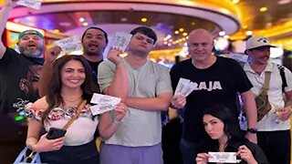 Wild Night in Vegas w/ Brettski and Lady Luck HQ! ⁨ @Realbrettski @LadyLuckHQ ​