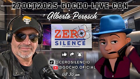 ENTREVISTA CON ALBERTO PEROSCH | #LIVE | 27OCT2025| [GOCHO.OFICIAL]