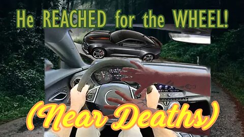He REACHED for the WHEEL WHILE I was DRIVING! (Near Deaths)