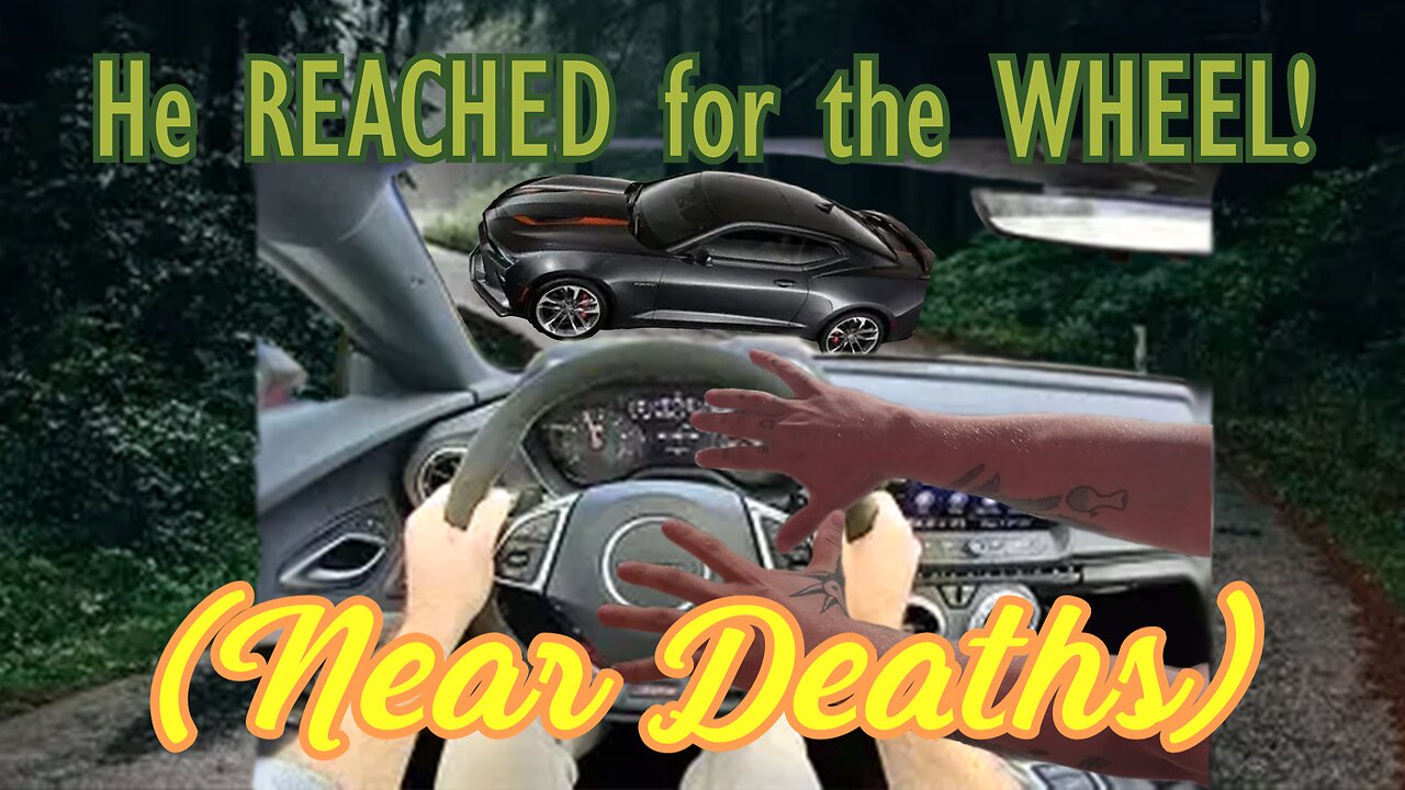 He REACHED for the WHEEL WHILE I was DRIVING! (Near Deaths)