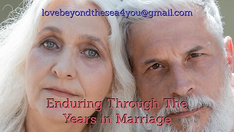 Enduring the Difficulties of Marriage to The Finish Line