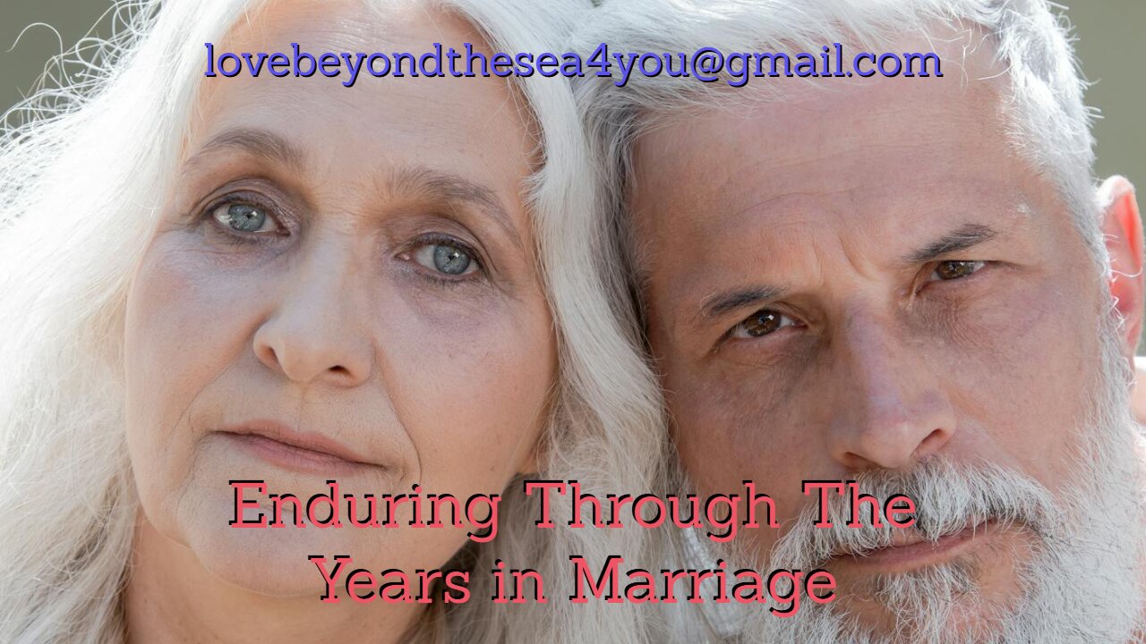 Enduring the Difficulties of Marriage to The Finish Line