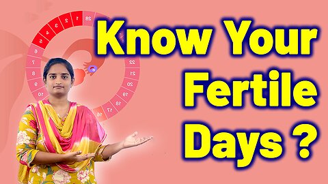 Fertile Days in Women | Capable of Conception Fruitful Ovulating Homeopathy Treatment Medicine Cure
