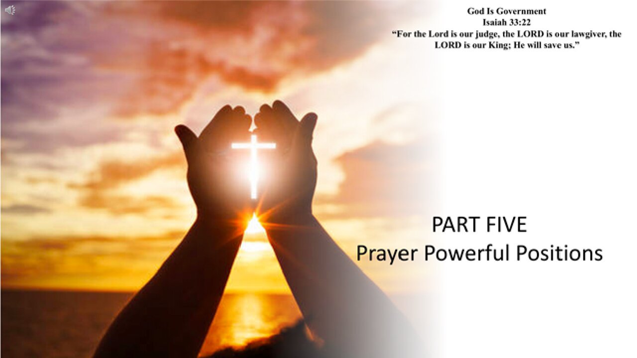 Prayer Powerful Positions