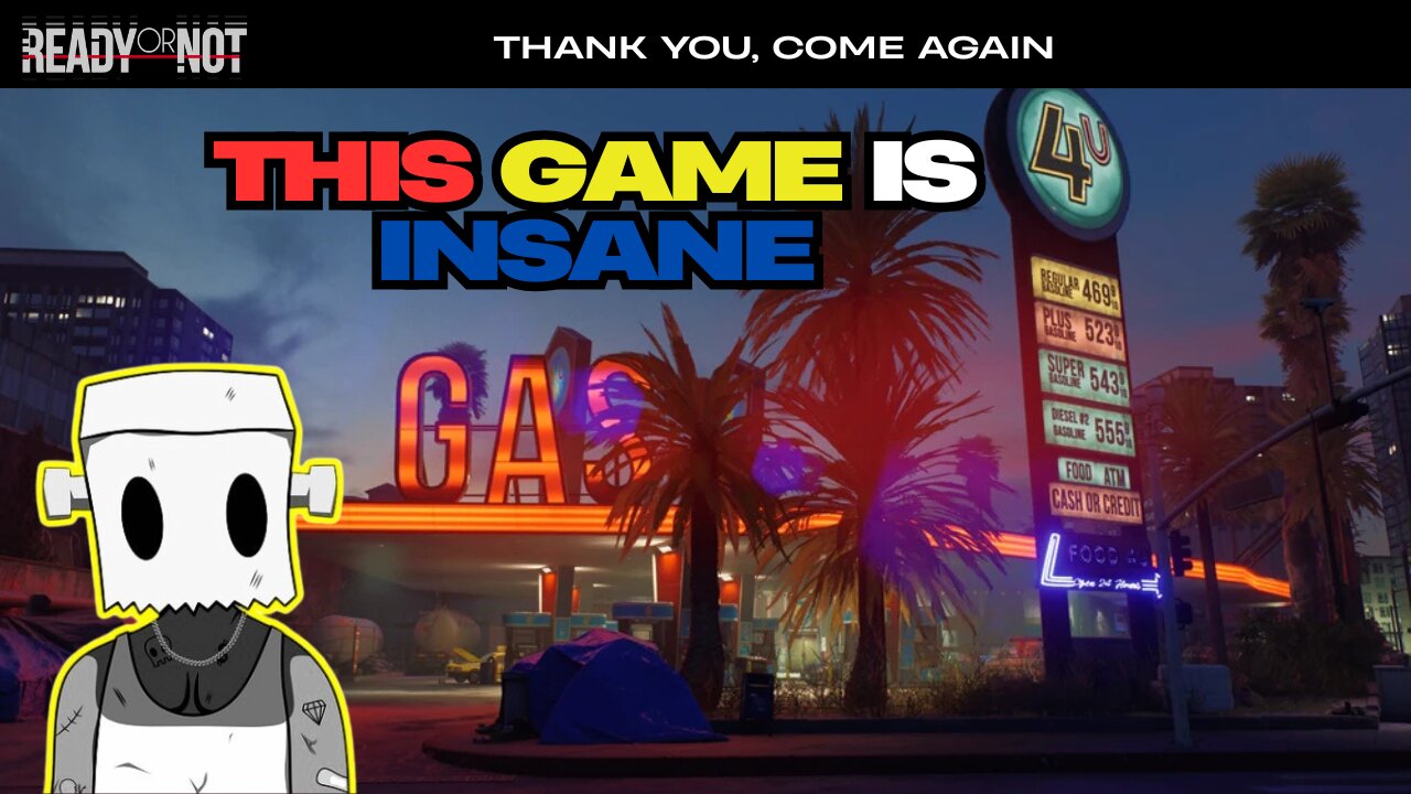 Gas Station Mission - With Gas Loadout #ReadyOrNot