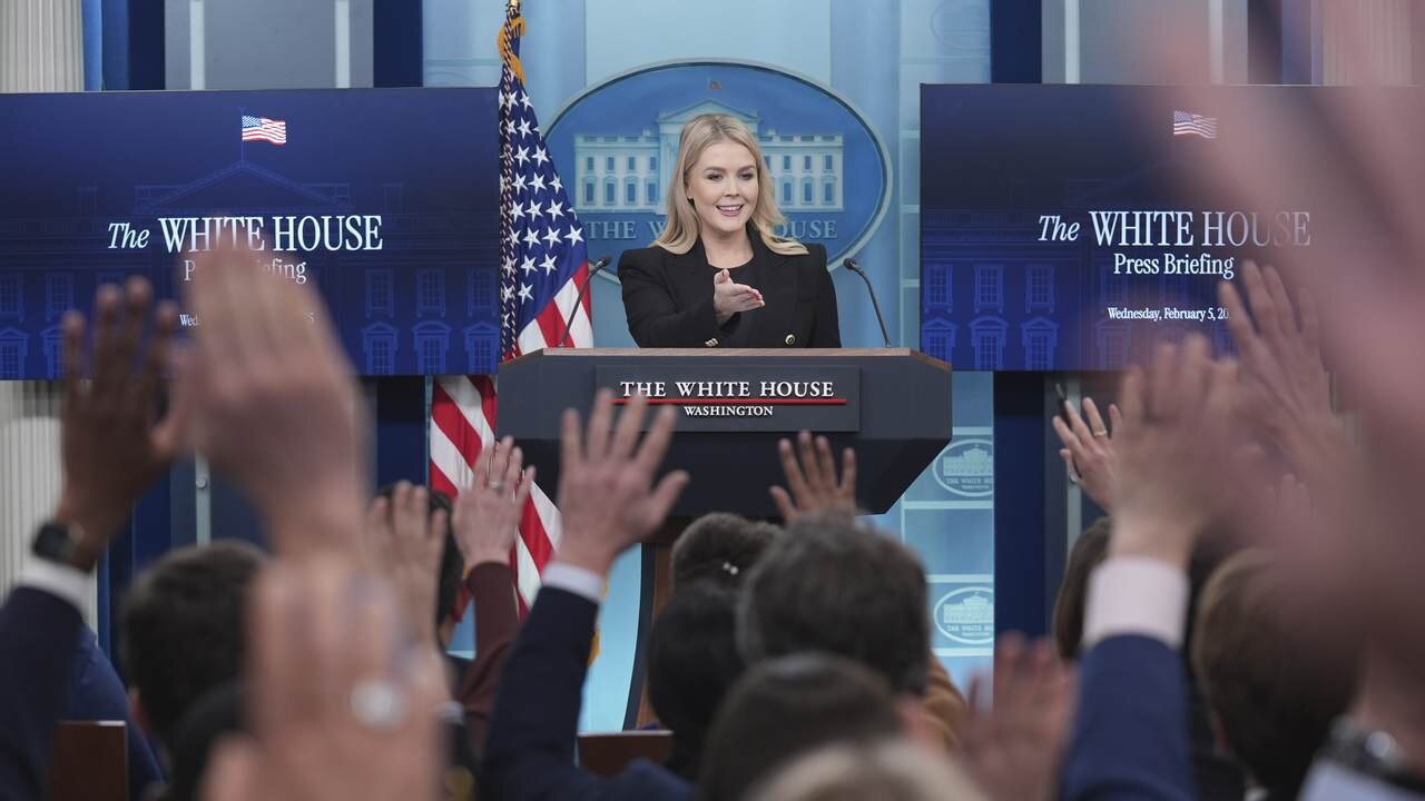 Leavitt Behind: Trump's Young Press Secretary Explains Why She Ditched Her Binder After One Briefing