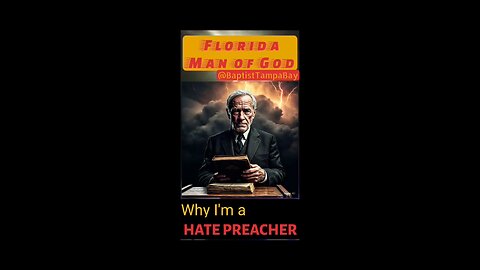 Why I'm a "HATE PREACHER" - Street Preaching, Bible Study