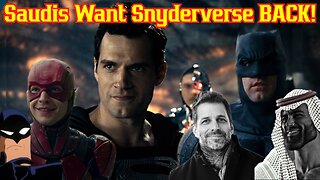 Snyderverse Is Back On The MENU! Saudi Arabia Looks To Buy Warner Bros DC | Zach Snyder Chris Nolan