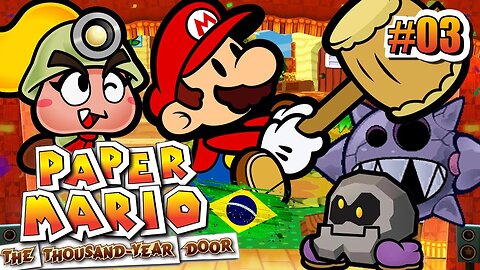 Paper Mario: A porta dos mil anos. Ep.[03] - O Sítio Pétala.