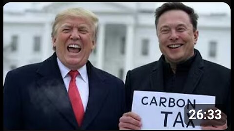 WARNING! THE STAGED TARIFF WAR WILL BE USED TO BRING THE CARBON TAX TO AMERICA!