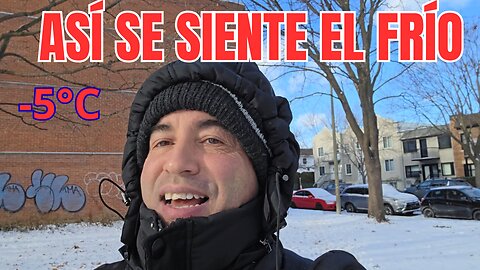 Montreal SIN CENSURA: La Realidad de Caminar a -14°C 🥶 (Vlog Completo)