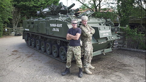 World’s First Stretched Tank Limo