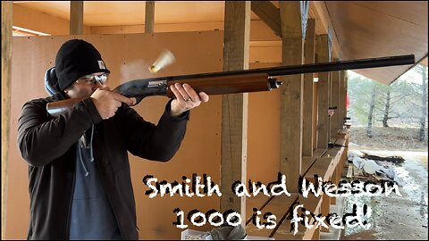 Smith and Wesson model 1000 shotgun redemption! It’s finally fixed!