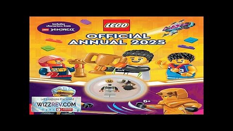 LEGO Books: Official Annual 2025 (Hardcover With Racing Driver Minifigure) Review