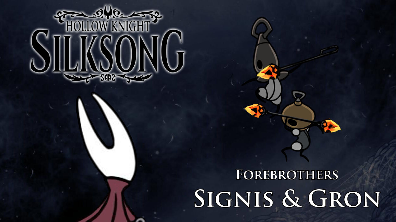 Hollow Knight: Silksong - Forebrothers Signis & Gron