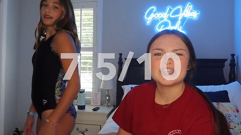 Lingerie Girls Sarah ¦ My Best Friend Rates Some of my Leotards!