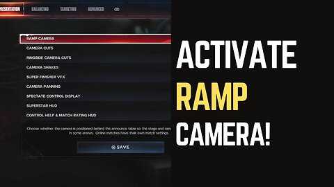 How to Turn On Ramp Camera WWE 2K24: Quick Guide!