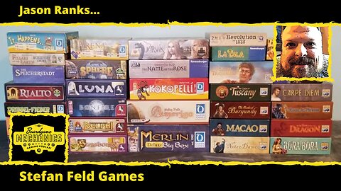 Jason Ranks...Stefan Feld Games