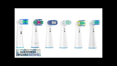 Electric Toothbrush Replacement Brush Heads For Braun Oral B 3D Whitning/Sensitive Review