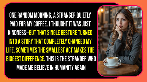 The Stranger Who Paid for My Coffee Story