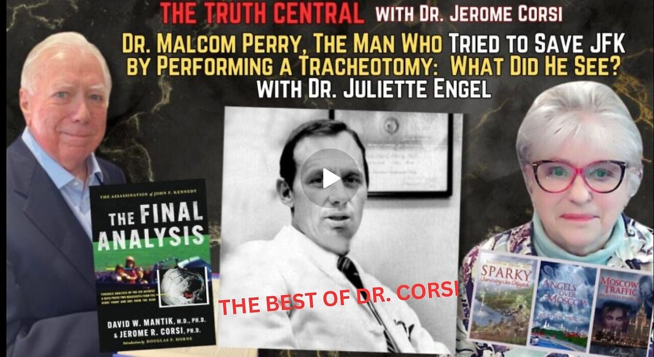 Dr. Malcom Perry, The Man Who Tried to Save JFK by Performing a Tracheotomy: What Did He See?
