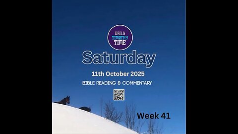Bible Reading & Commentary • Sat, 11 Oct 2025 • Philippians 1:8-1:14