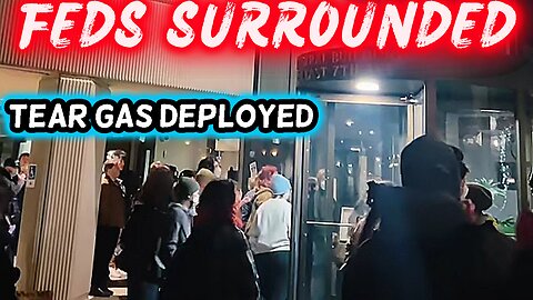 CHAOS: Tear Gas, Pepper Spray, Flash Bangs Deployed as Federal Agents Clash with Anti-ICE Protesters