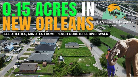 0.15 Acres in New Orleans – All Utilities, Minutes from French Quarter & Riverwalk