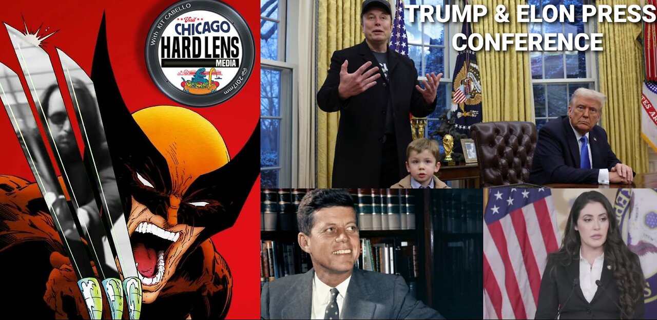 Trump/Elon Press Conference, King Of Jordan & Trump, UnitedHealth Does What?, JFK Update, CNN Fail