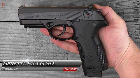 Beretta PX4 G SD Tabletop Review and Field Strip