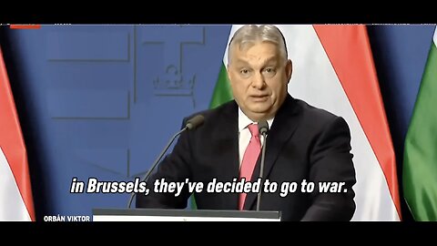 Viktor ORBAN Révèle Que L'Union Européenne Va Entrer En Guerre !