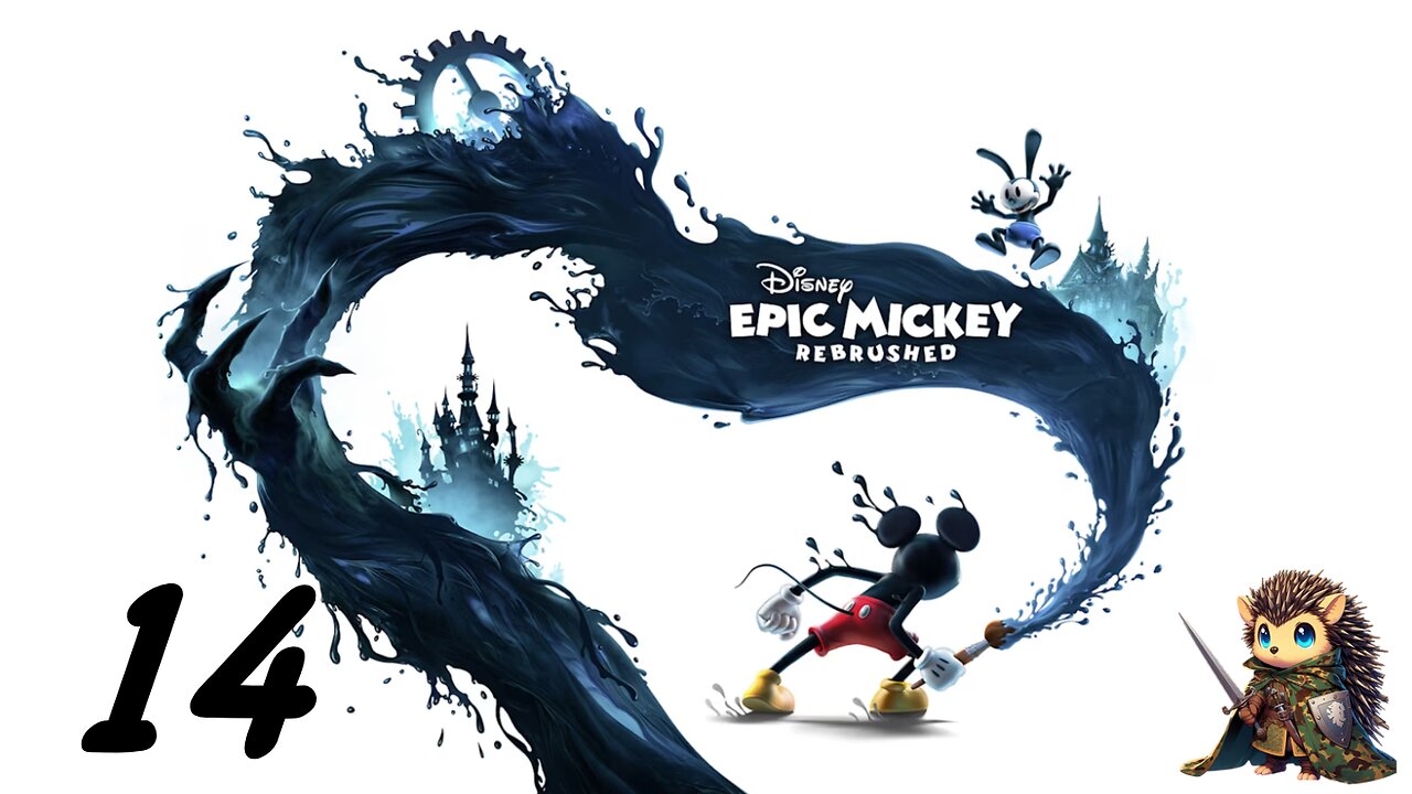 Battling Bloticles in the Burbs - Disney Epic Mickey: Rebrushed BLIND [14]