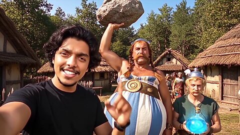 Asterix And Obelix Village Ai Vlog