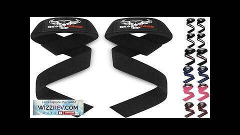 BEAST RAGE Lifting Straps for Weightlifting Weight Lifting Straps Gym Power Workouts Review