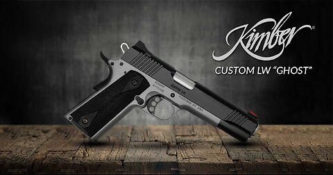 Kimber Custom LW Shadow Ghost 45ACP