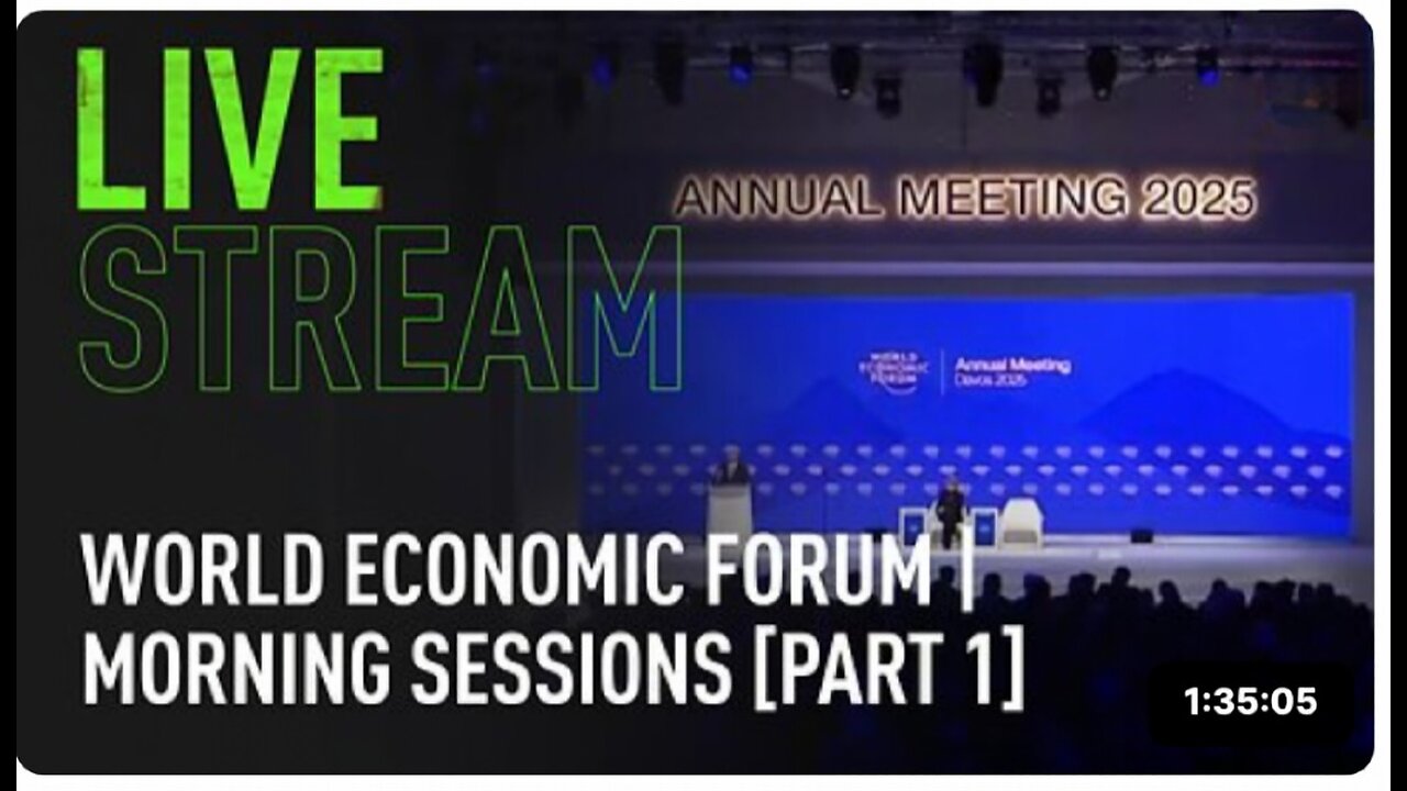 The World Economic Forum annual meeting 2025 part 1