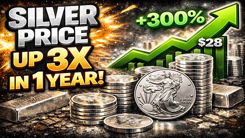 WTF! Silver has Nearly TRIPLED in ONE Year!